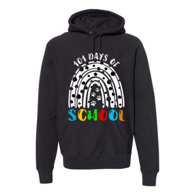 101 Days Of School Smarter Dalmatian Lovers Premium Hoodie