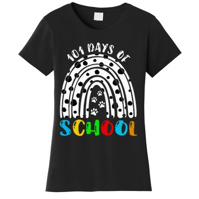 101 Days Of School Smarter Dalmatian Lovers Women's T-Shirt