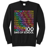 100th Day Of School Teacher 100 Days Math Numbers Sweatshirt