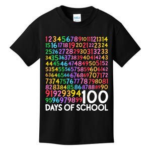 100th Day Of School Teacher 100 Days Math Numbers Kids T-Shirt