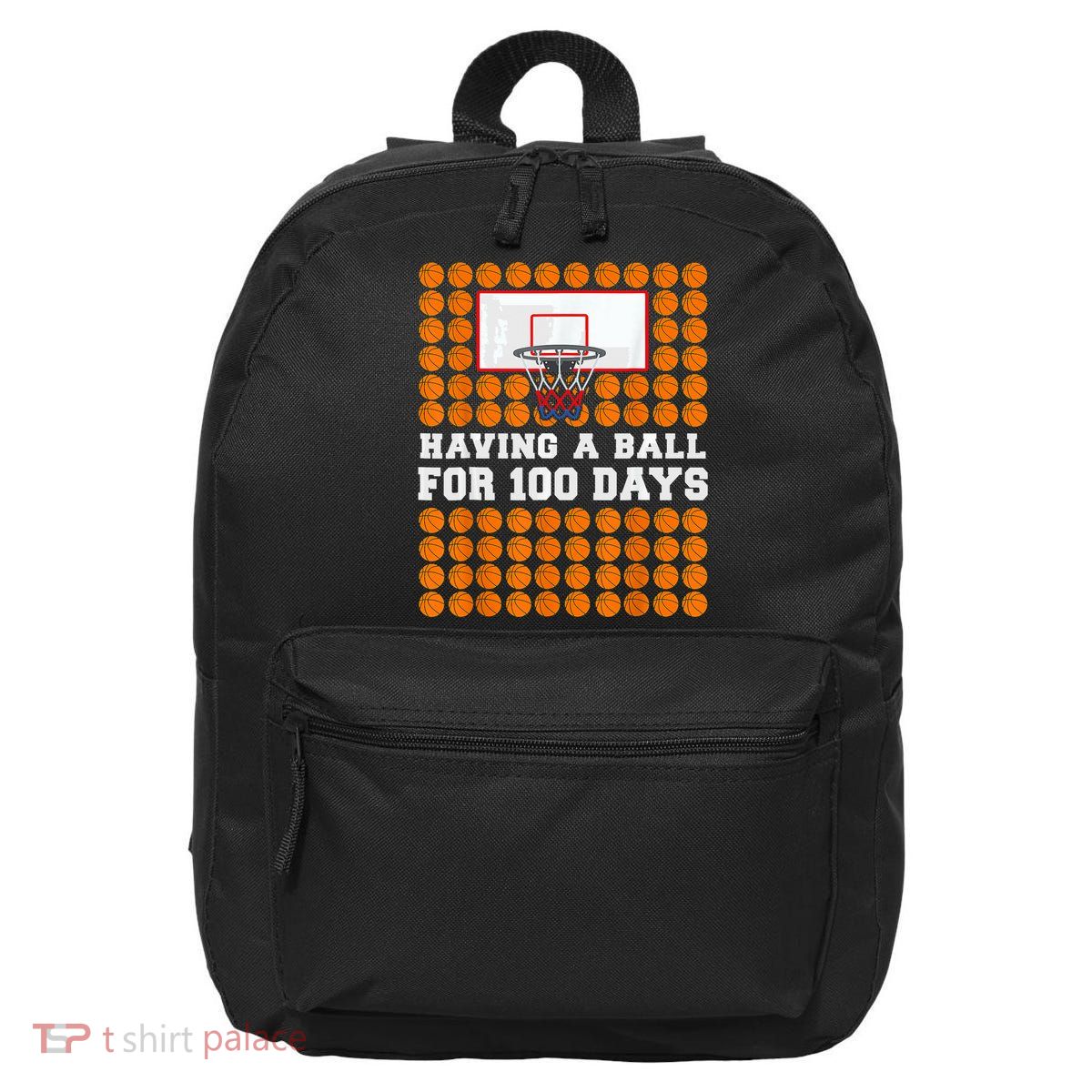 100 Days Of School Basketball 100th Day Balls For Boys 16 in Basic Backpack