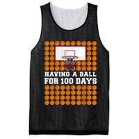 100 Days Of School Basketball 100th Day Balls For Boys Mesh Reversible Basketball Jersey Tank