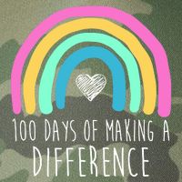 100 Days Of Making A Difference 100th Day Of School Legacy Tie Dye Trucker Hat