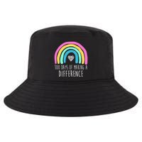 100 Days Of Making A Difference 100th Day Of School Cool Comfort Performance Bucket Hat