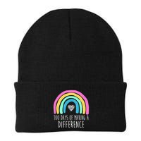 100 Days Of Making A Difference 100th Day Of School Beanie