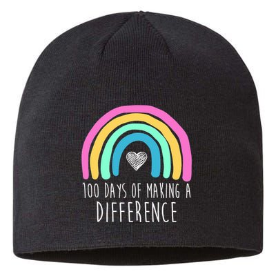 100 Days Of Making A Difference 100th Day Of School Sustainable Beanie