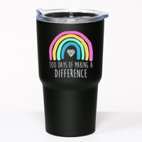 100 Days Of Making A Difference 100th Day Of School Tumbler