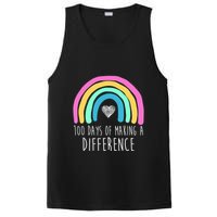 100 Days Of Making A Difference 100th Day Of School PosiCharge Competitor Tank