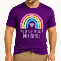 100 Days Of Making A Difference 100th Day Of School Performance Shirt