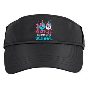 100th Day Of Kindergarten For 100 Magical Days Adult Drive Performance Visor