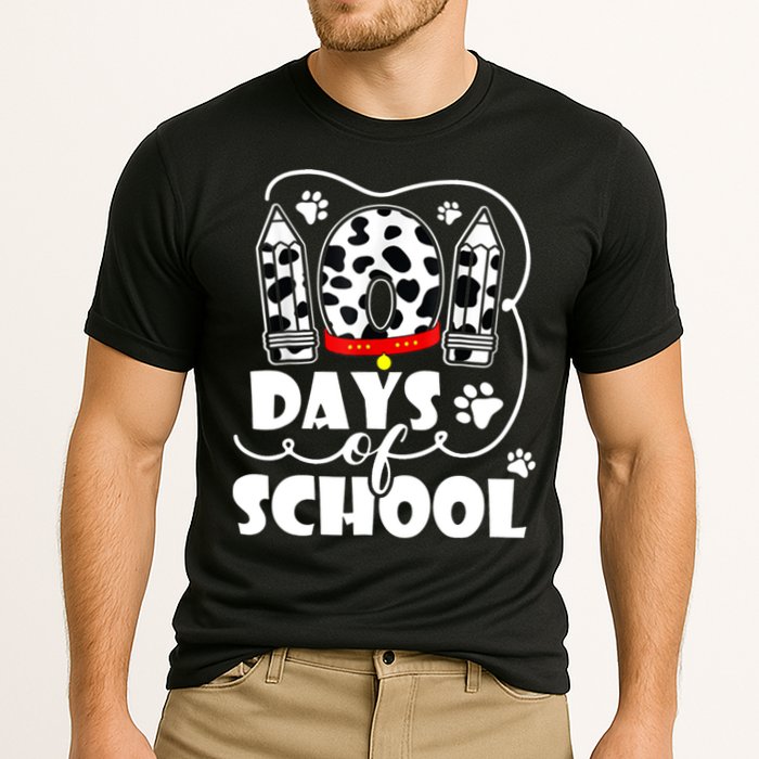 101 Days Of School Dalmatian Logo Cooling Performance Crew T-Shirt