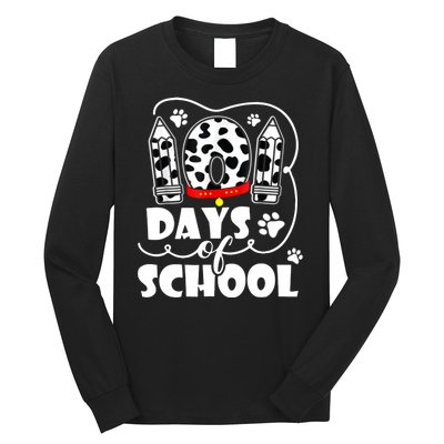 101 Days Of School Dalmatian Logo Long Sleeve Shirt