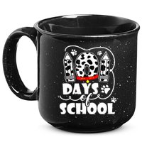 101 Days Of School Dalmatian Logo 15oz Campfire Ceramic Mug