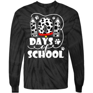 101 Days Of School Dalmatian Logo Tie-Dye Long Sleeve Shirt