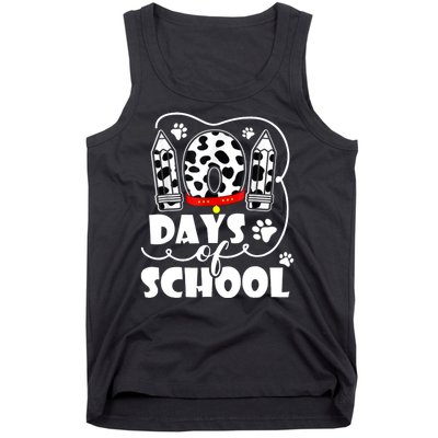 101 Days Of School Dalmatian Logo Tank Top