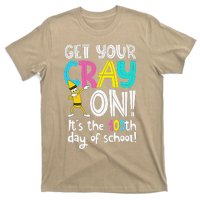 100th Day Of School Get Your Cray On Funny Teacher T-Shirt