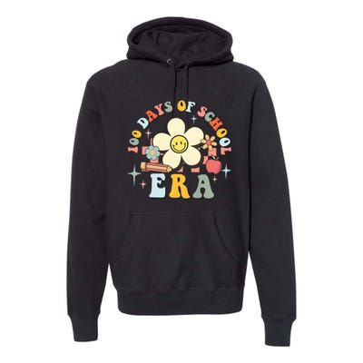 100 Days Of Schoolin My Teacher Era Premium Hoodie