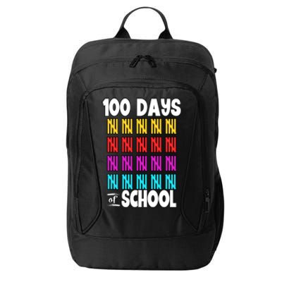 100 Days Of School Costume 100th Day Cool Gift City Backpack