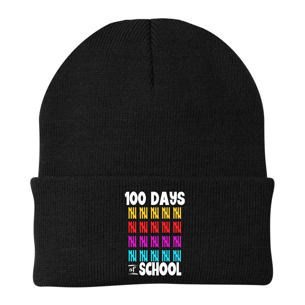 100 Days Of School Costume 100th Day Cool Gift Beanie