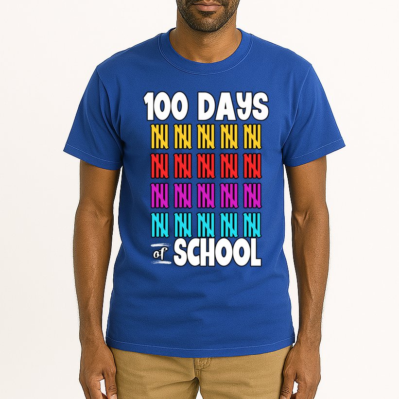 100 Days Of School Costume 100th Day Cool Gift Tall T-Shirt