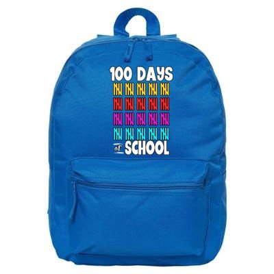 100 Days Of School Costume 100th Day Cool Gift 16 in Basic Backpack