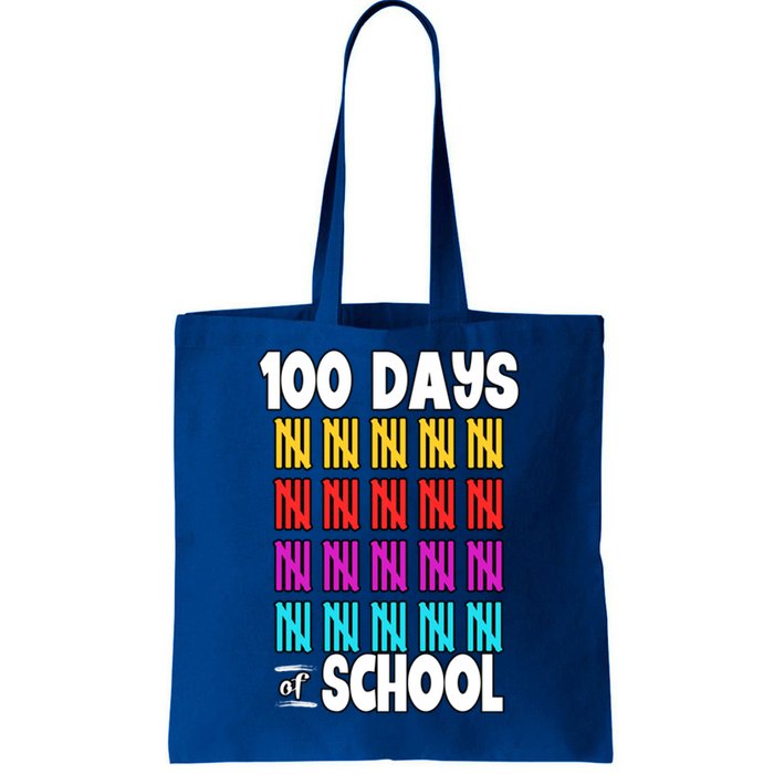 100 Days Of School Costume 100th Day Cool Gift Tote Bag