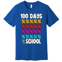 100 Days Of School Costume 100th Day Cool Gift Premium T-Shirt