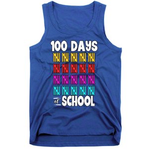 100 Days Of School Costume 100th Day Cool Gift Tank Top