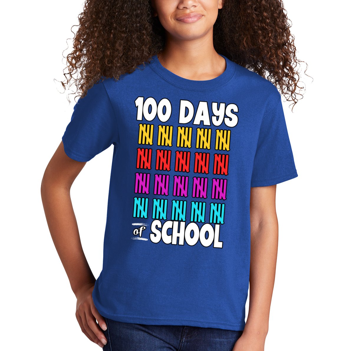 100 Days Of School Costume 100th Day Cool Gift Kids T-Shirt