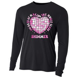 100 Days Of School 100 Days Of Making Whole Class Shimmer Cooling Performance Long Sleeve Crew