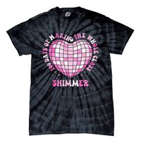 100 Days Of School 100 Days Of Making Whole Class Shimmer Tie-Dye T-Shirt