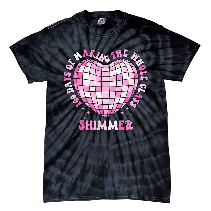 100 Days Of School 100 Days Of Making Whole Class Shimmer Tie-Dye T-Shirt