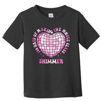 100 Days Of School 100 Days Of Making Whole Class Shimmer Toddler T-Shirt