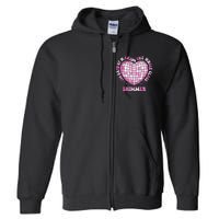 100 Days Of School 100 Days Of Making Whole Class Shimmer Full Zip Hoodie