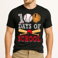 100 Days Of School Baseball Lover Cooling Performance Crew T-Shirt