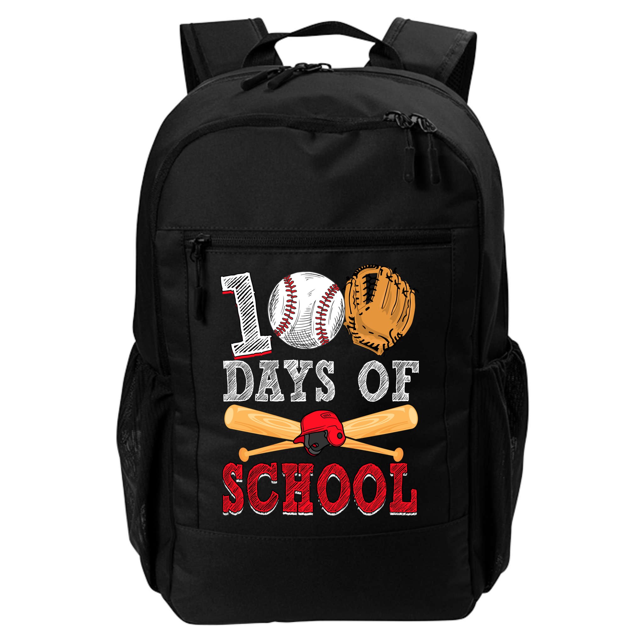 100 Days Of School Baseball Lover Backpack