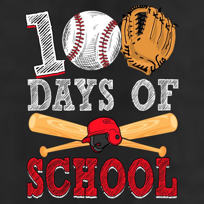 100 Days Of School Baseball Lover Adult Drive Performance Visor
