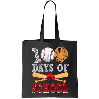 100 Days Of School Baseball Lover Bag