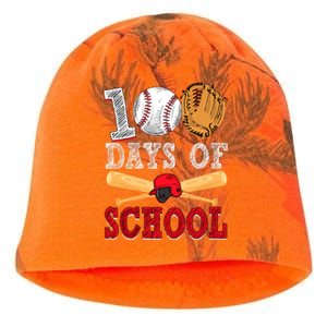 100 Days Of School Baseball Lover Kati - Camo Knit Beanie