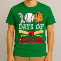100 Days Of School Baseball Lover T-Shirt