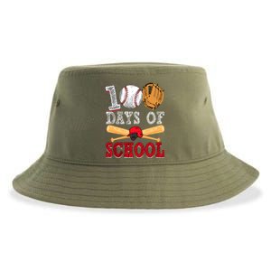 100 Days Of School Baseball Lover Sustainable Bucket Hat