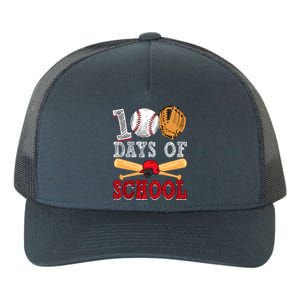 100 Days Of School Baseball Lover Yupoong Adult 5-Panel Trucker Hat