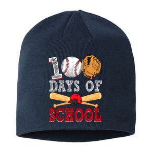 100 Days Of School Baseball Lover Sustainable Beanie