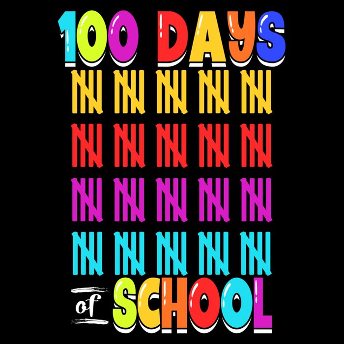 100 Days Of School Costume 100th Day Cool Gift Flat Bill Trucker Hat