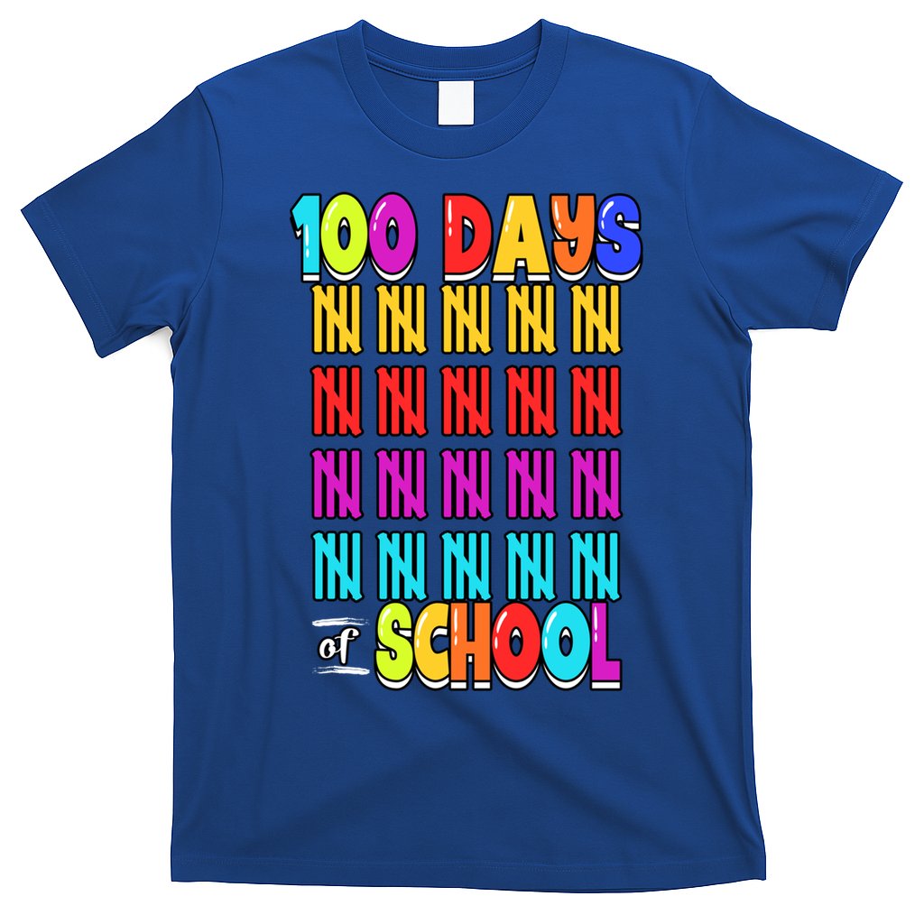 100 Days Of School Costume 100th Day Cool Gift T-Shirt