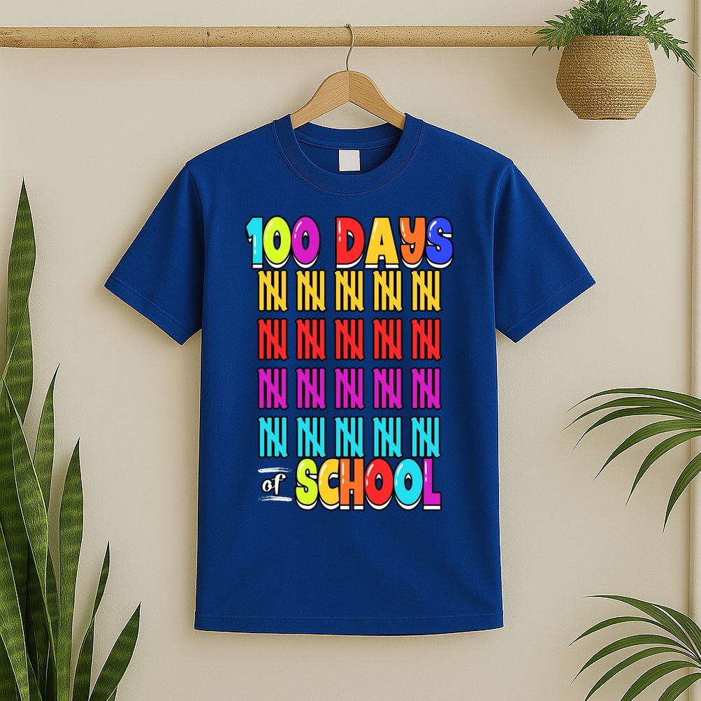 100 Days Of School Costume 100th Day Cool Gift T-Shirt
