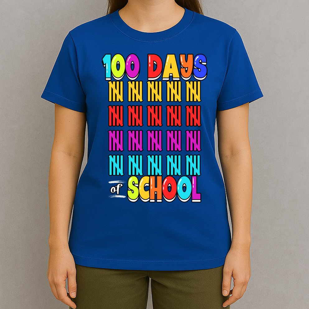 100 Days Of School Costume 100th Day Cool Gift T-Shirt