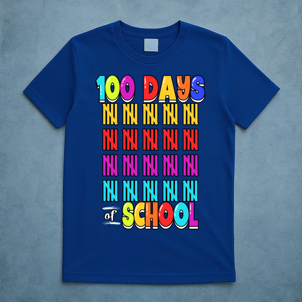 100 Days Of School Costume 100th Day Cool Gift T-Shirt