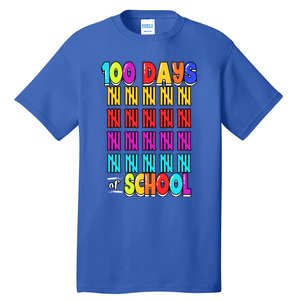 100 Days Of School Costume 100th Day Cool Gift Tall T-Shirt