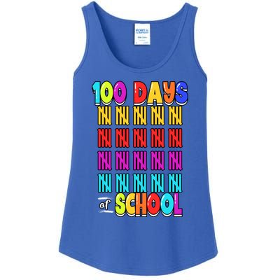 100 Days Of School Costume 100th Day Cool Gift Ladies Essential Tank